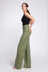 CLIVE Sailor High Waist Trousers (Olive)