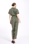 ELUA Jumpsuit with Belt (Olive)