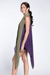 HUMPHRIES Two-Way Draped Kimono (Multi Olive Combi)