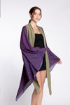 HUMPHRIES Two-Way Draped Kimono (Multi Olive Combi)