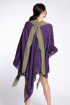 HUMPHRIES Two-Way Draped Kimono (Multi Olive Combi)