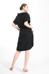 YOKO Origami Collar Dress (Black)